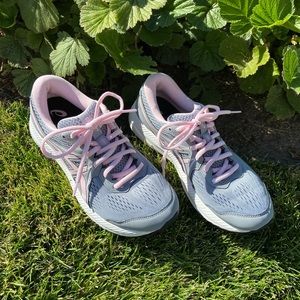 Women’s Gel-Contend 7 Sheet Rock/Pink Salt ASICS Running Shoe